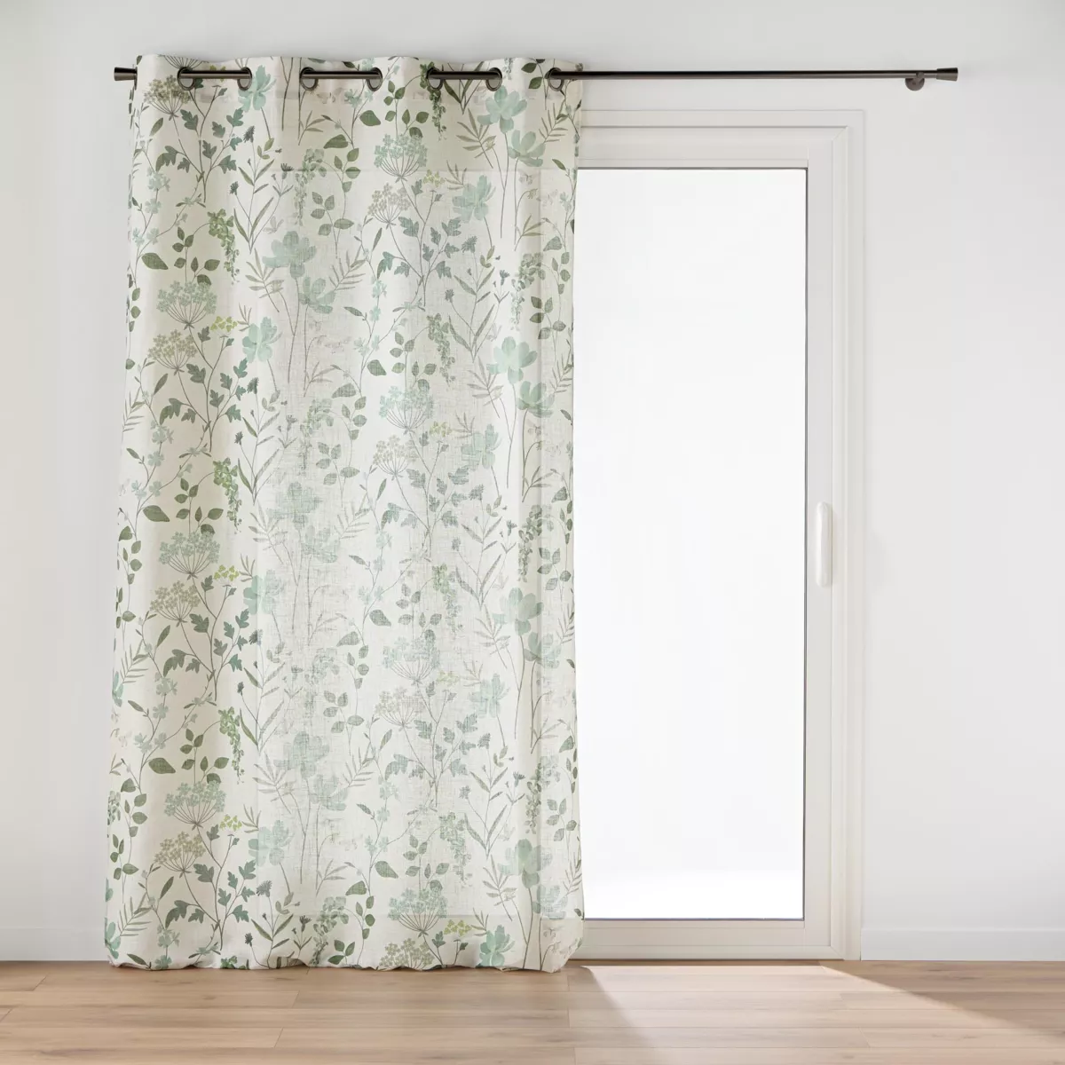 Rideau ˆ Oeillets (140 x 260 cm) Palmiflore, Polyester & Lin