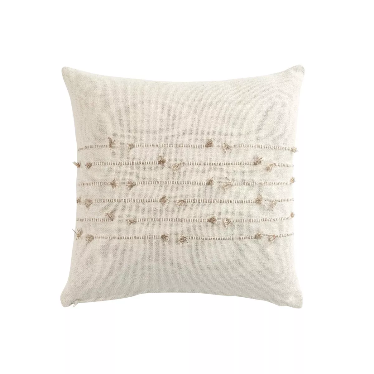 Coussin DŽhoussable (40 x 40 cm) Golden Sunset, Coton Finition Fils CoupŽs