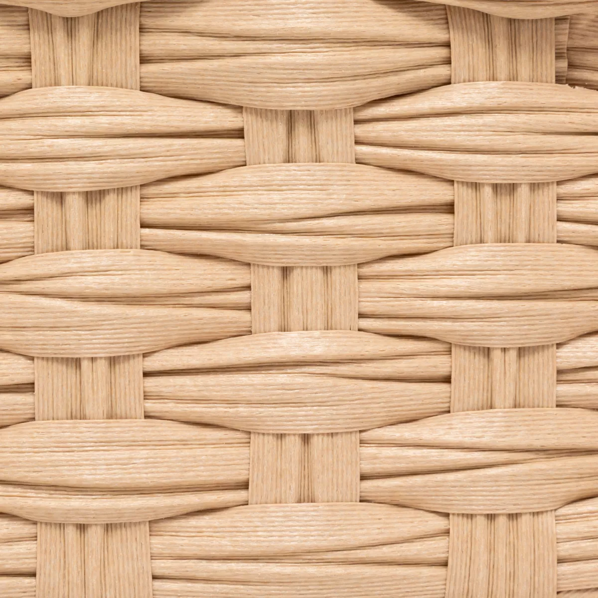 LOT X3 PANIER BAS TRESSE L. 27 x P. 20 x H. 7 cm