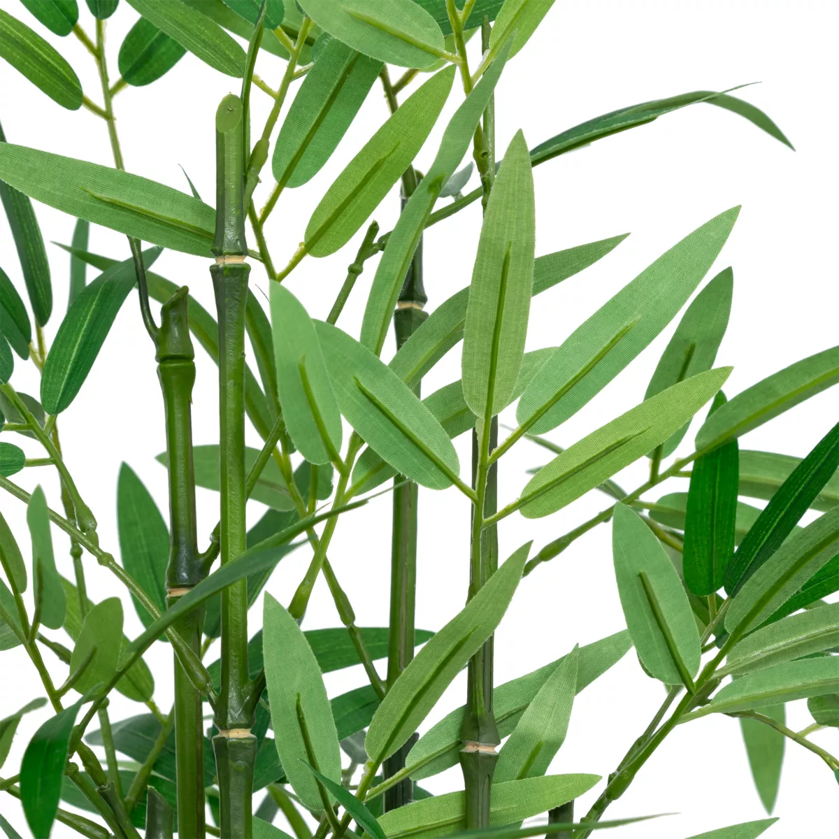 Planta artificial en maceta trenzada (H46 cm) Bambú Ly