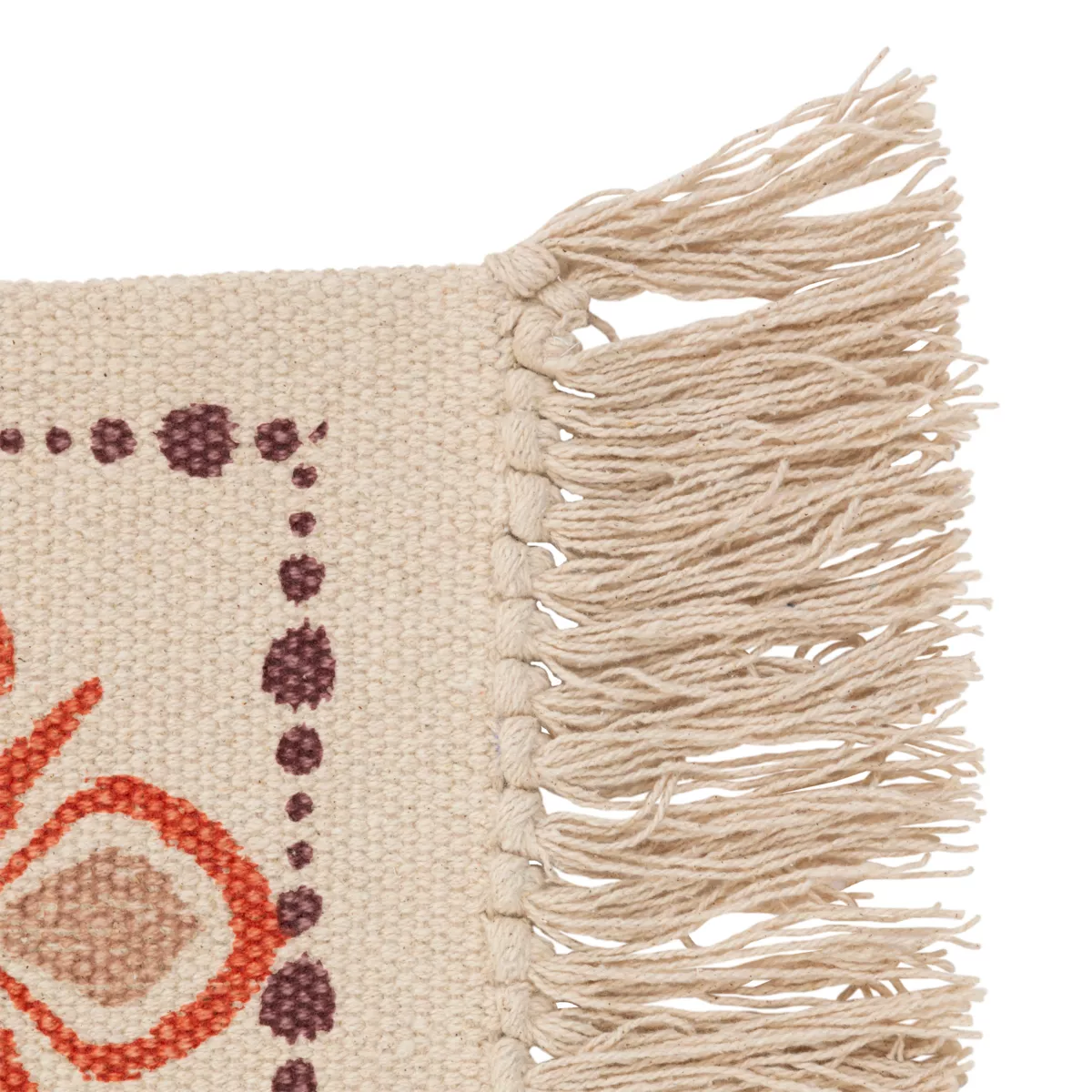 TAPIS COT IMP IKAT 120X170 L. 170 x P. 120 x H. 1 cm