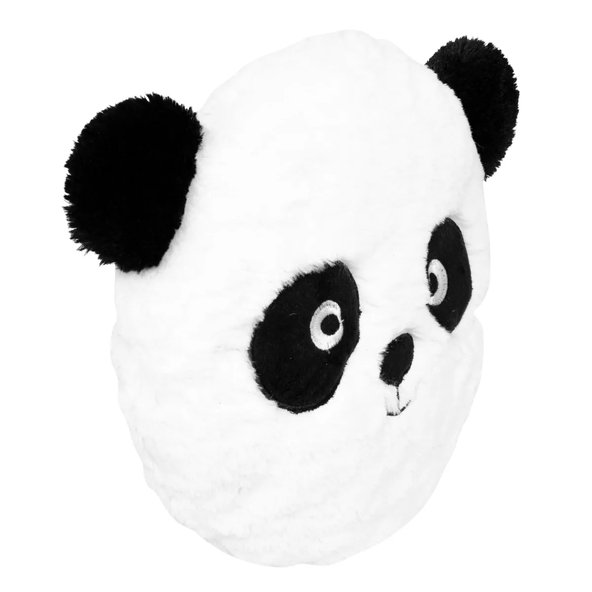 Cuscino rotondo bambino (27 cm) Panda Bianco