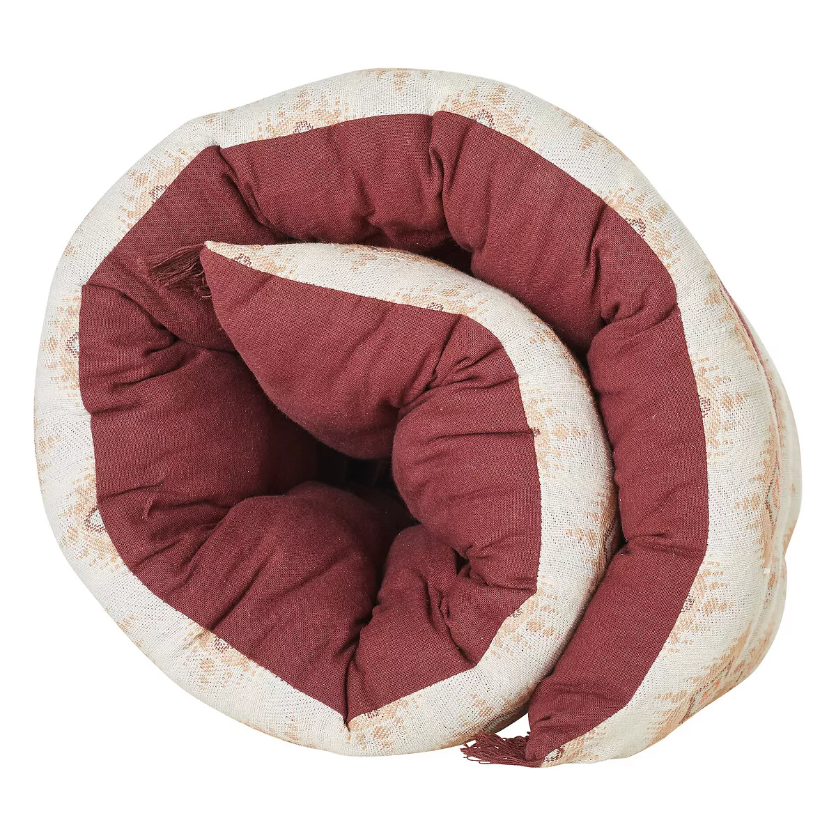 Colchón de suelo de algodón (60 x 120 cm) Ikat Beige