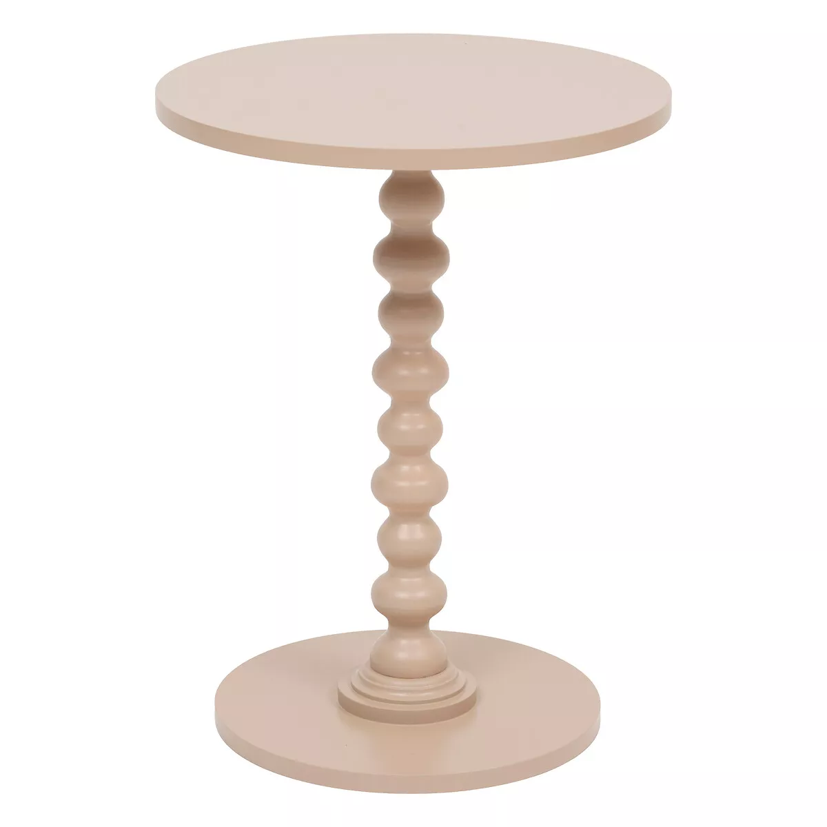 TABLE CAFE ALIX NOISETTE D. 38 x H. 50 cm