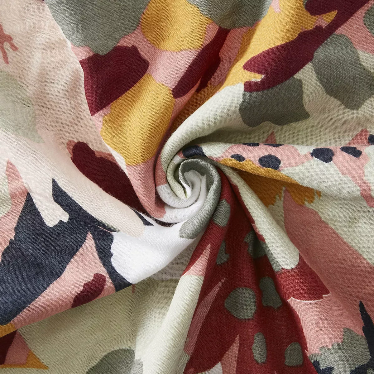 Funda nórdica de gasa de algodón (140 x 200 cm) Azel Multicolor