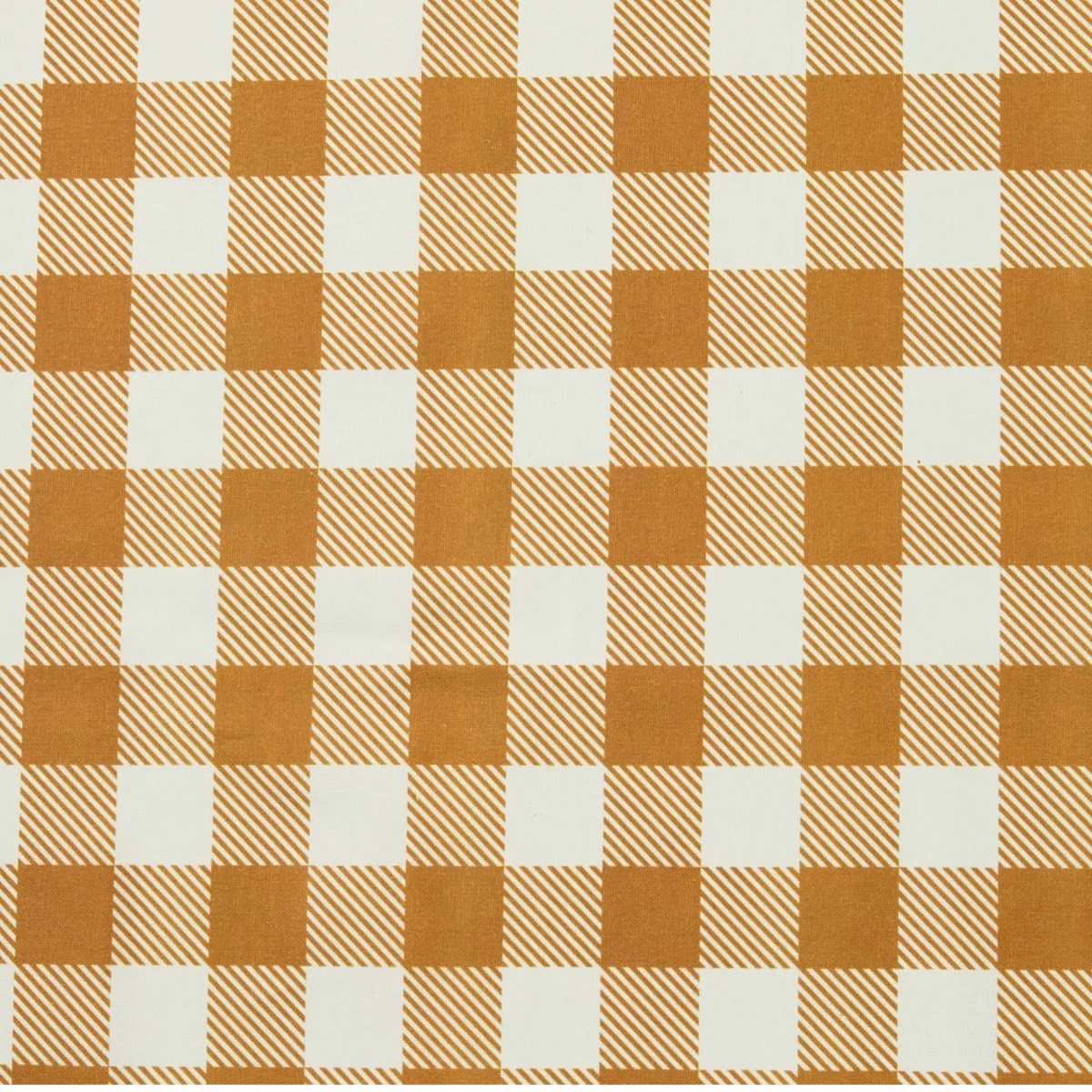 EM - Nappe en coton enduit 150 x 250 cm VICHY moutarde