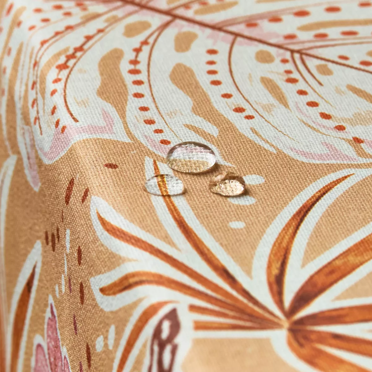 Tischdecke rechteckig Baumwolle beschichtet (150 x 250 cm) Tenerife Mehrfarbig