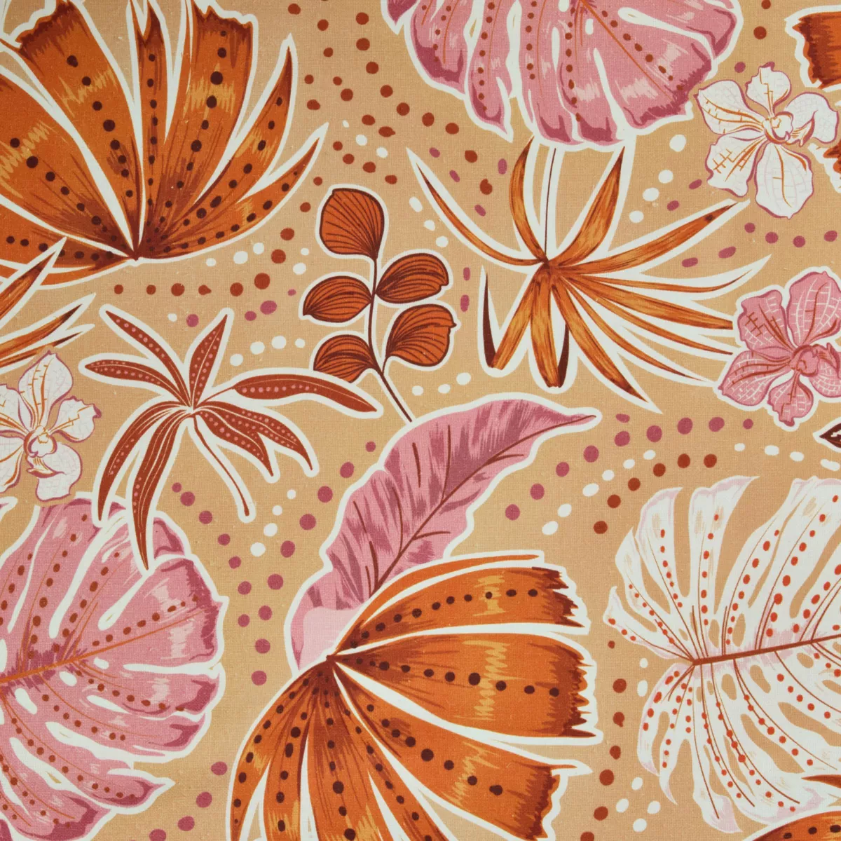 Tischdecke rechteckig Baumwolle beschichtet (150 x 250 cm) Tenerife Mehrfarbig