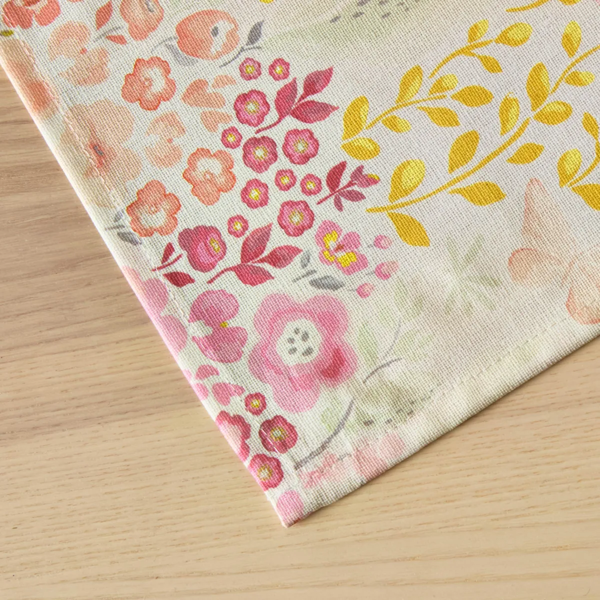 Tovaglia rettangolare cotone antimacchia (150 x 350 cm) Paquerettes Multicolore