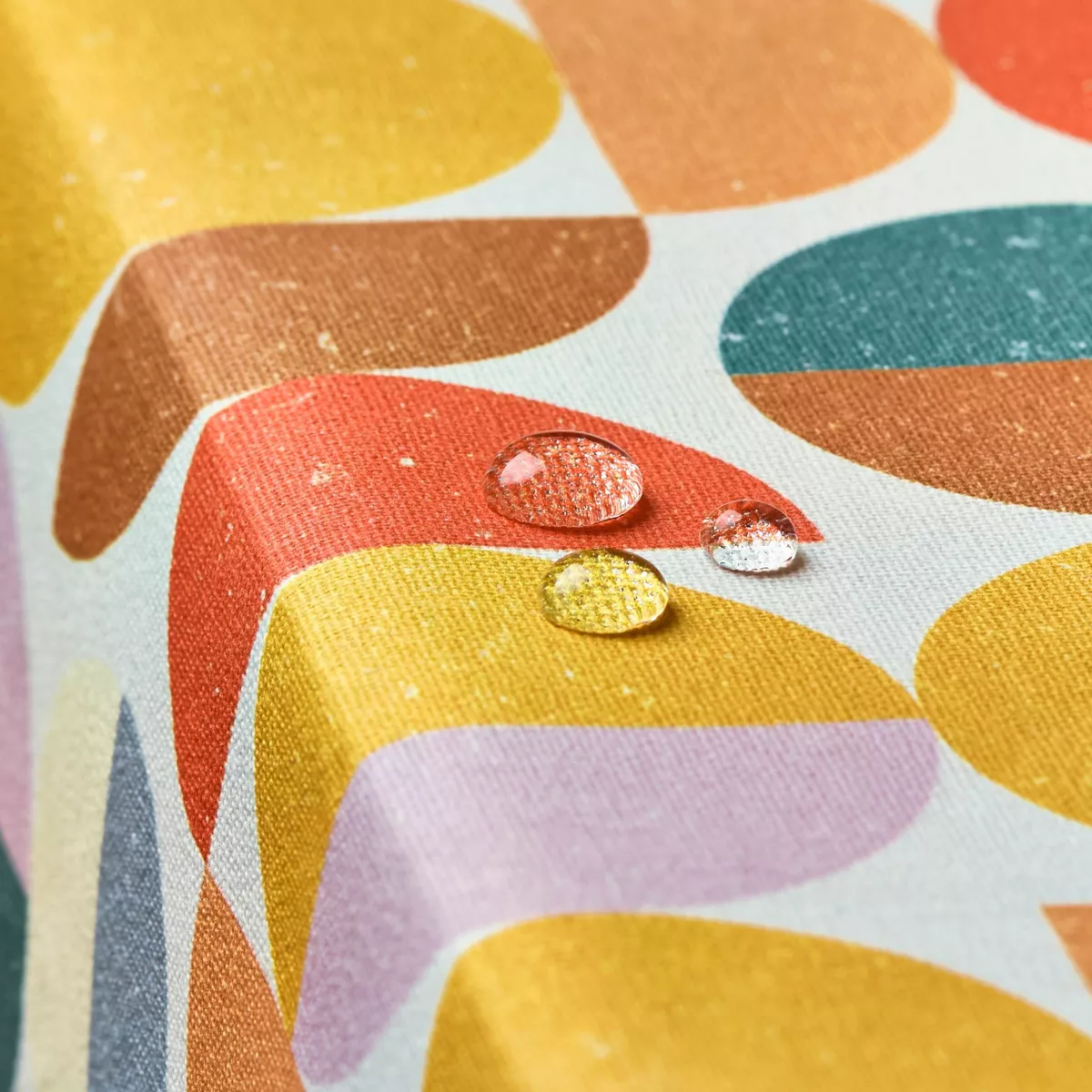 EM - Nappe en coton enduit 150 x 350 cm BROOKLYN