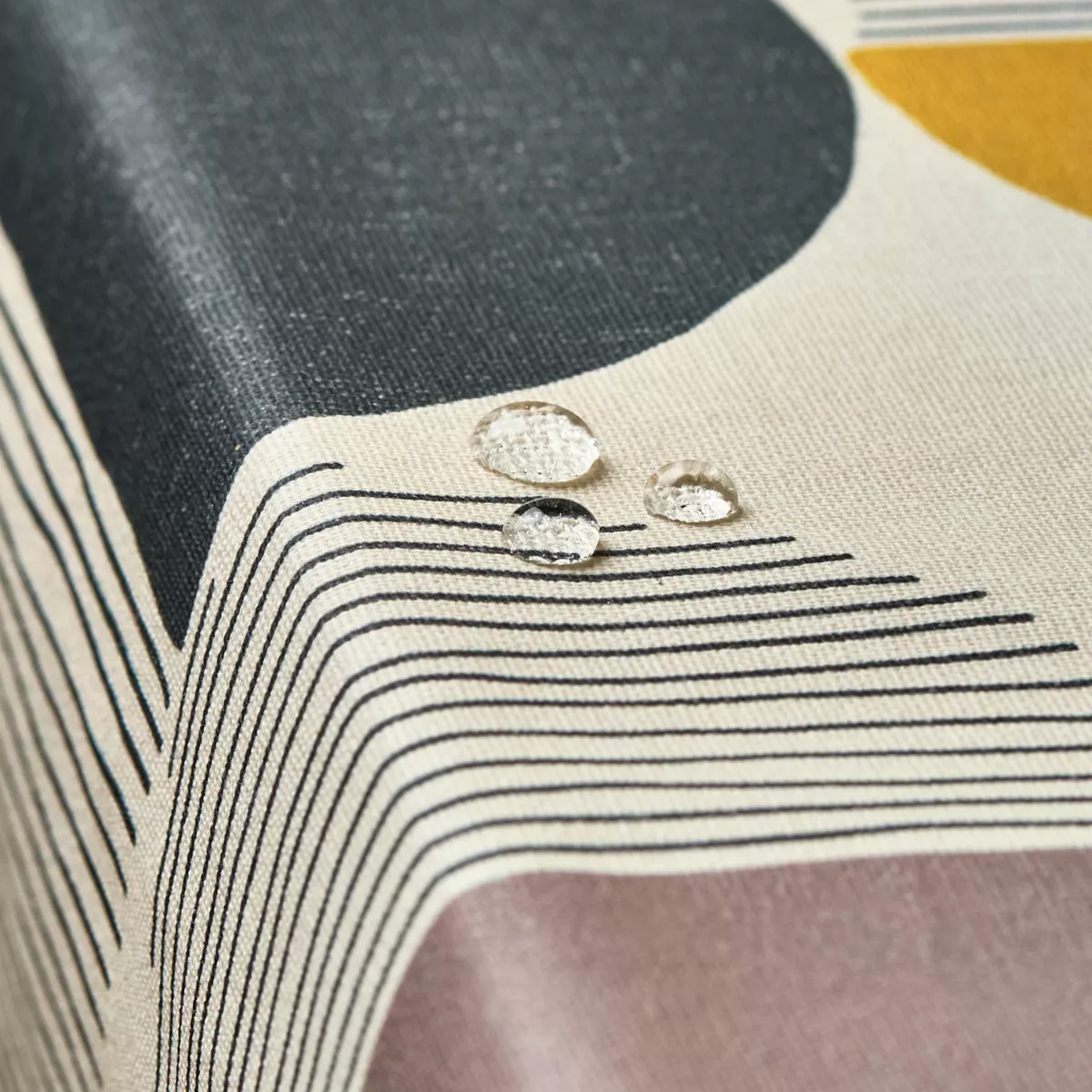 EM - Nappe en coton enduit 150 x 250 cm HARLEM