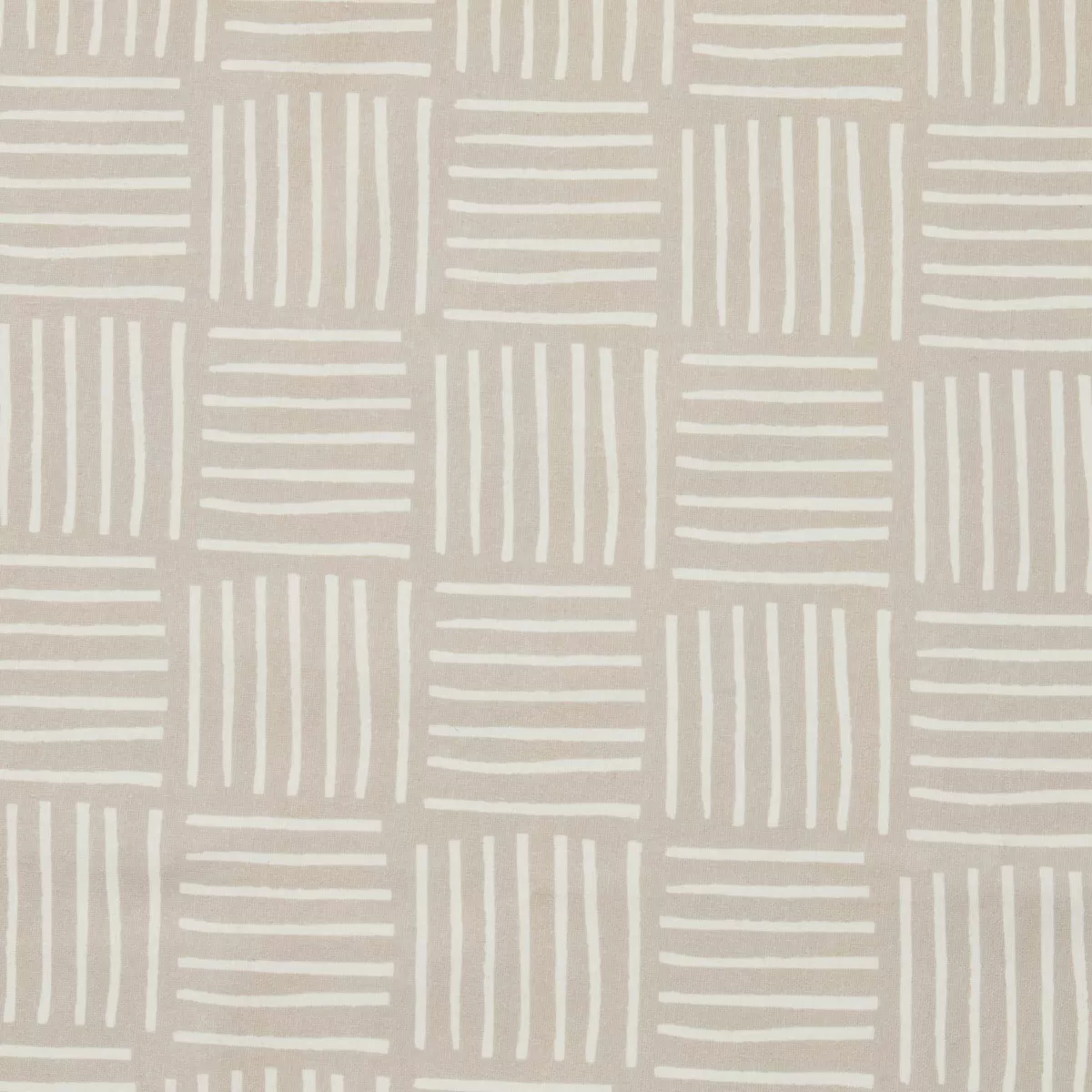 Tischdecke rechteckig Baumwolle beschichtet (150 x 350 cm) Paolo Beige