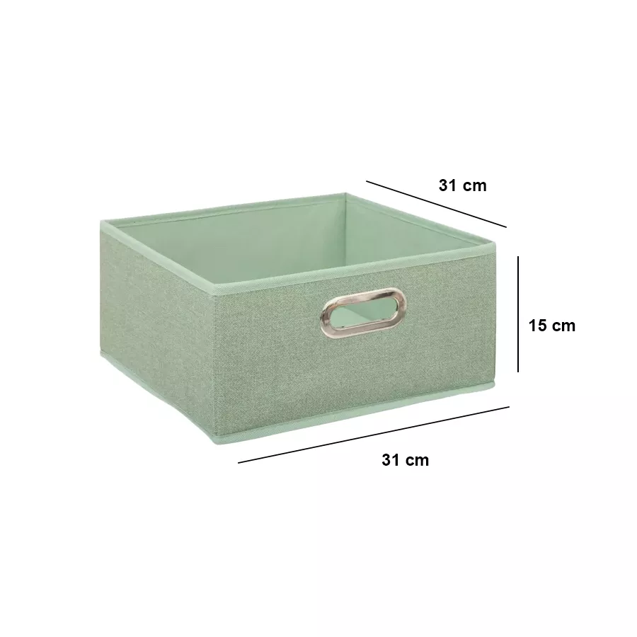 Faltbox (31 x 15 cm) Helena Salbeigrün 