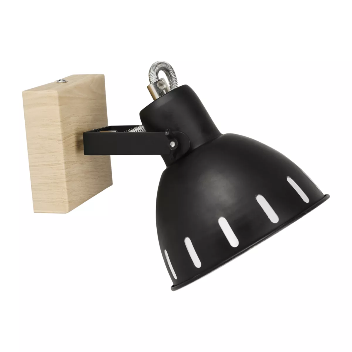 Wandspot Metall verstellbar (14 x 17 cm) Studio Schwarz