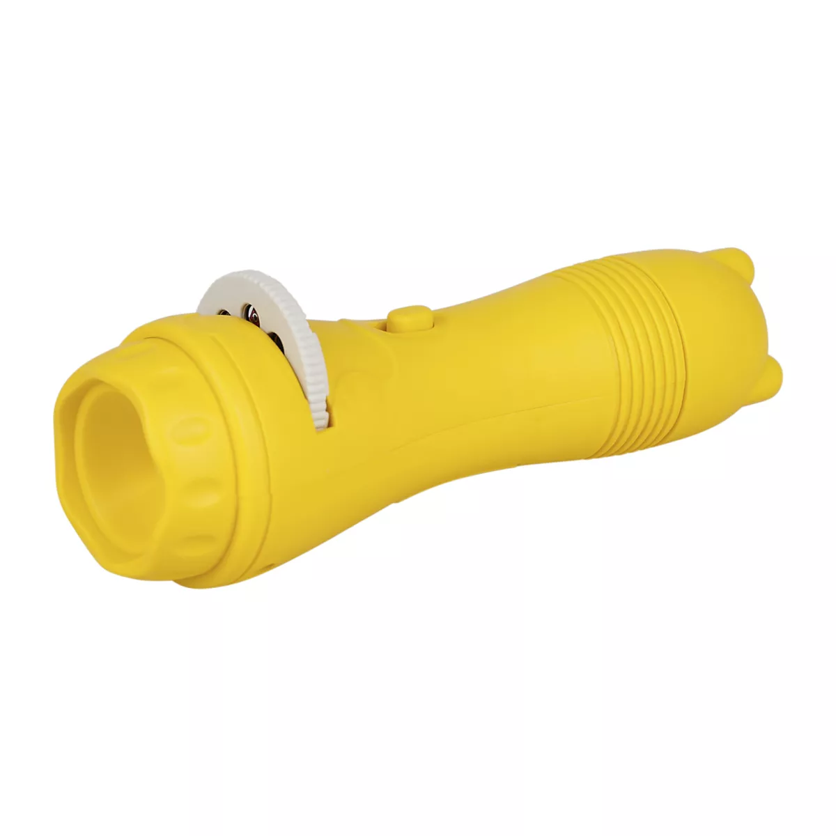 Lampe enfant projecteur à histoires (H12 cm) Jaune