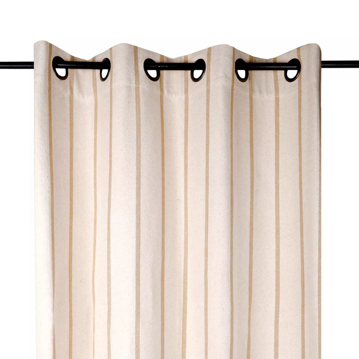 Rideau toile de coton (135 x 260 cm) Ocealys Beige