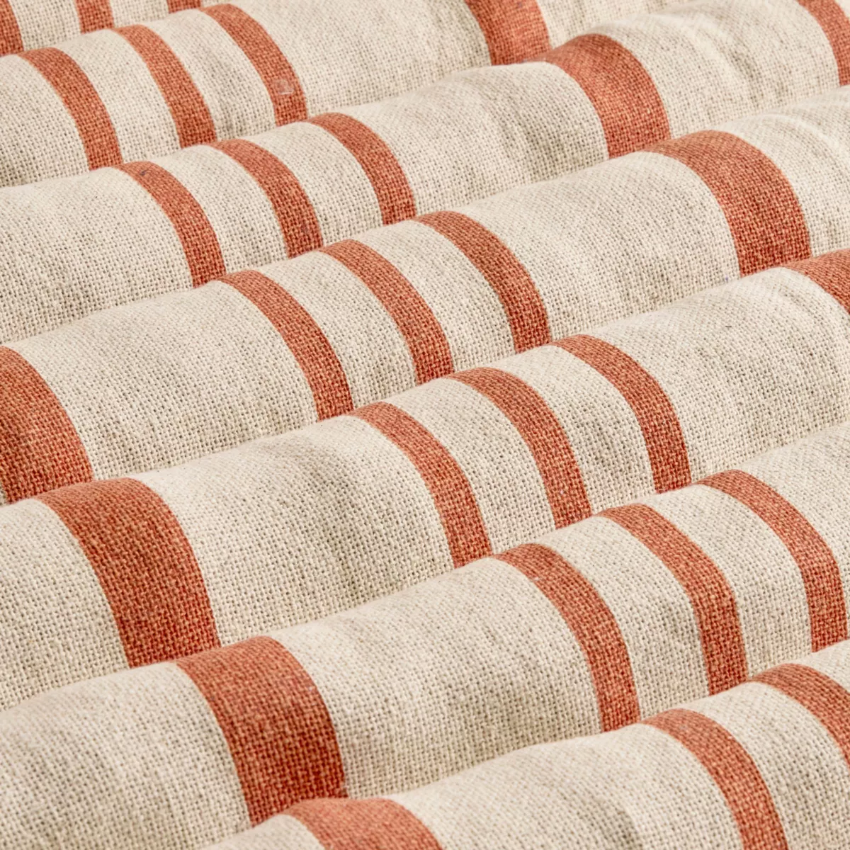 Cojín de tumbona enrrollable (L180 cm) Manduel Naranja