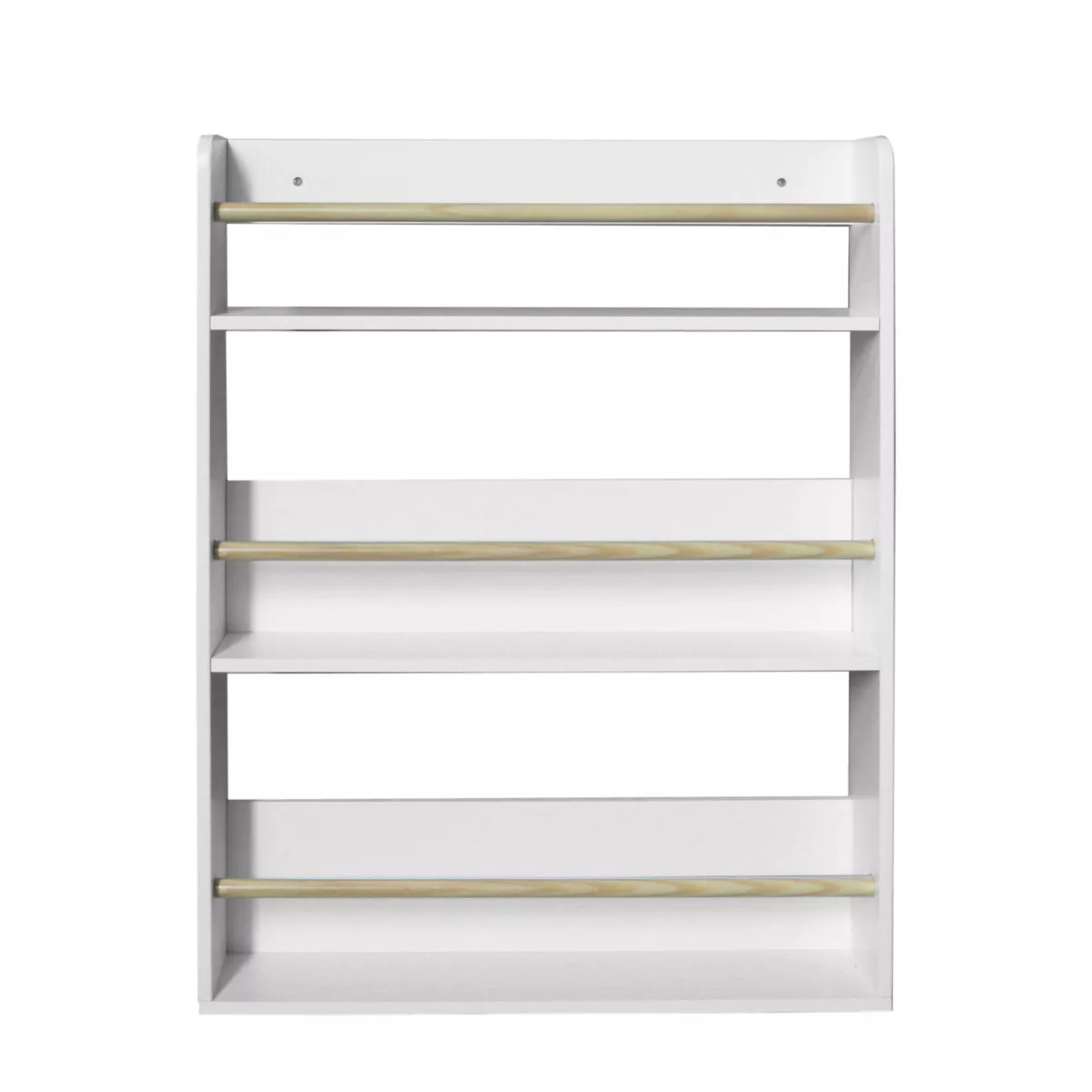 Etagère murale enfant bois 3 niveaux (H80 cm) Zoa Blanche