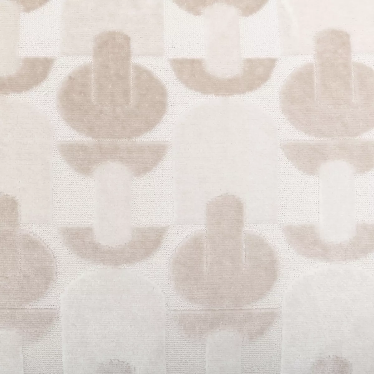 Tenda velluto (140 x 260 cm) Luna Ecru