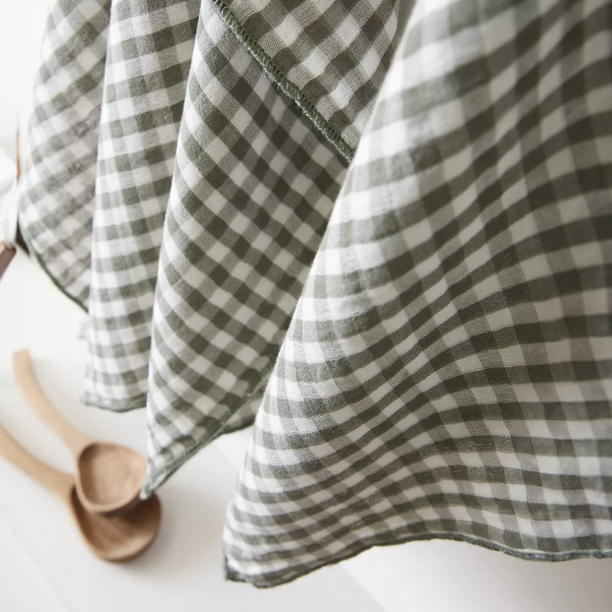 2er Set Handtücher Musselin (50 x 70 cm) Vickie Rosmaringrün 