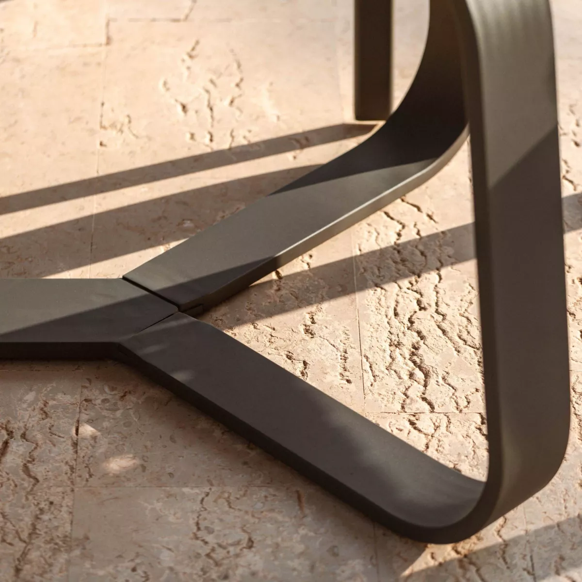 Mesa de jardín rectangular de aluminio 10 plazas (240 x 100 cm) Long Beach Gris antracita