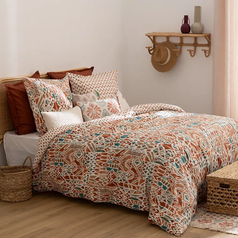 PARURE IMP IKAT 240X220 L. 240 x P. 220 x H. 0,5 cm