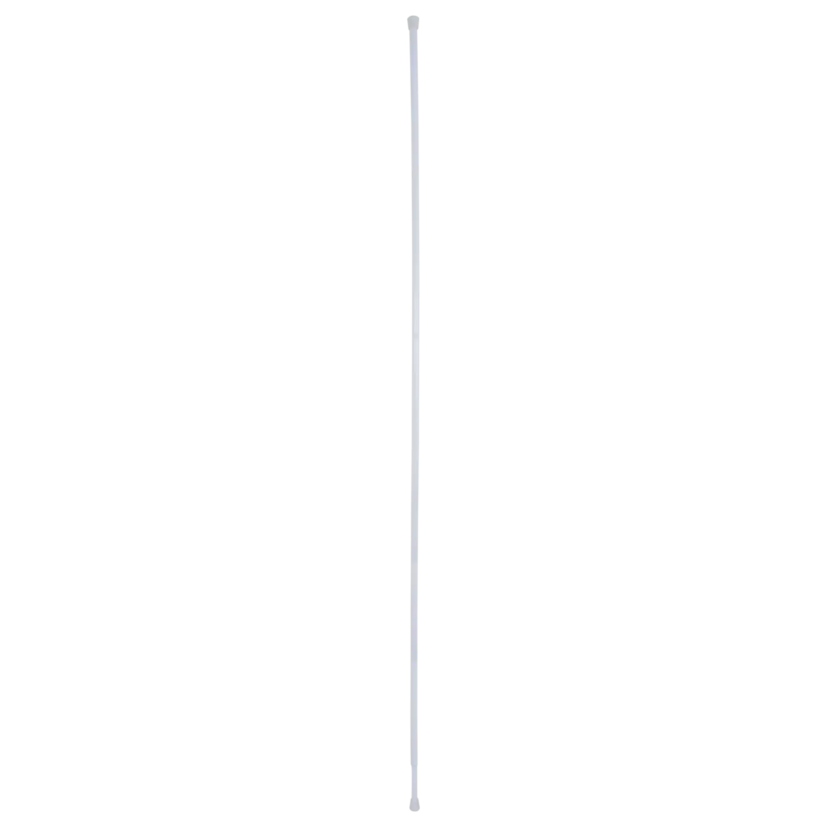 BARRE DE DOUCHE A MONTER ACIER INOXIDABLE 105-250CM - BLANC
