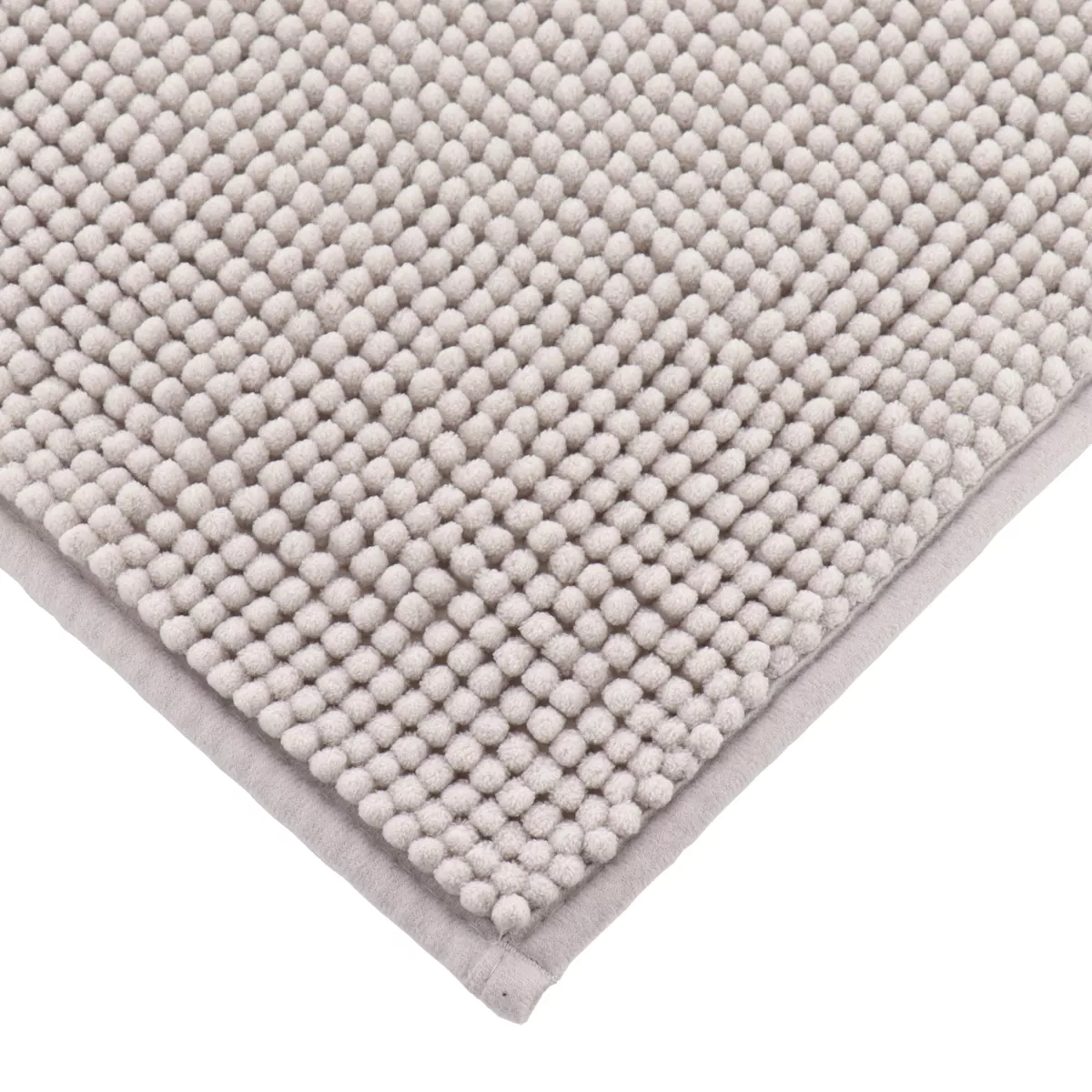 Tappeto da bagno microfibra (45 x 75 cm) Grigio chiaro