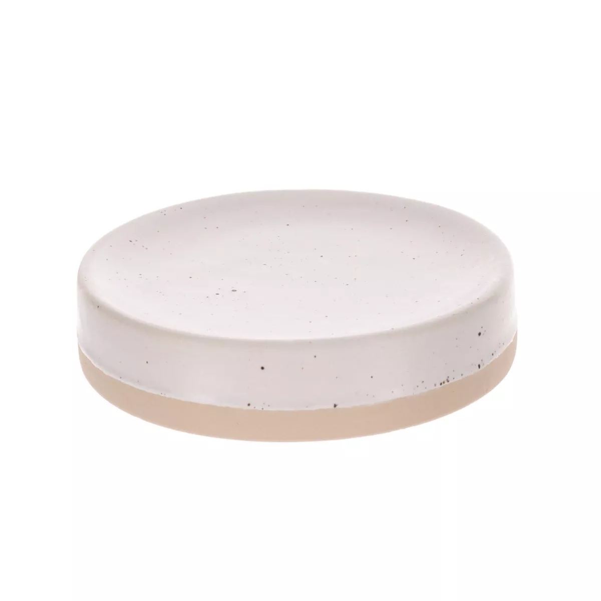 Set di accessori per il bagno in gres maculato Pietra Beige
