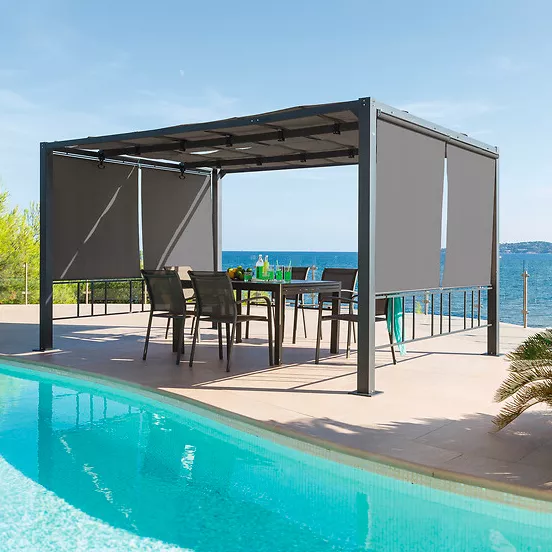 Gazebo Moai (4 x 3 m) - Ardesia