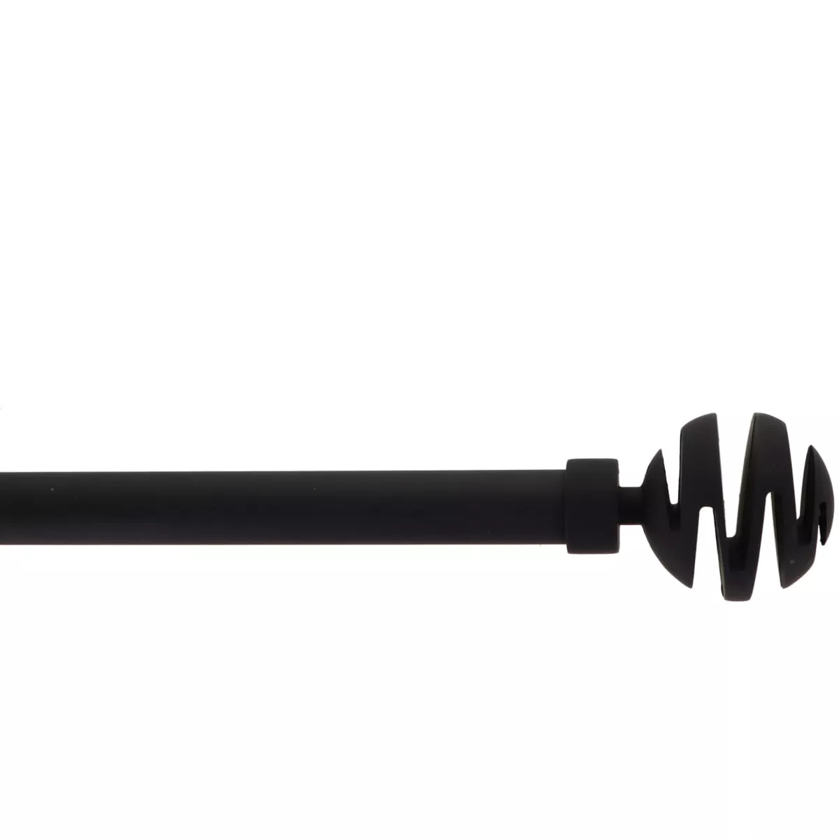 KIT EXT 210-380 CM D19 EMBOUT VILLALOUISE - NOIR MAT