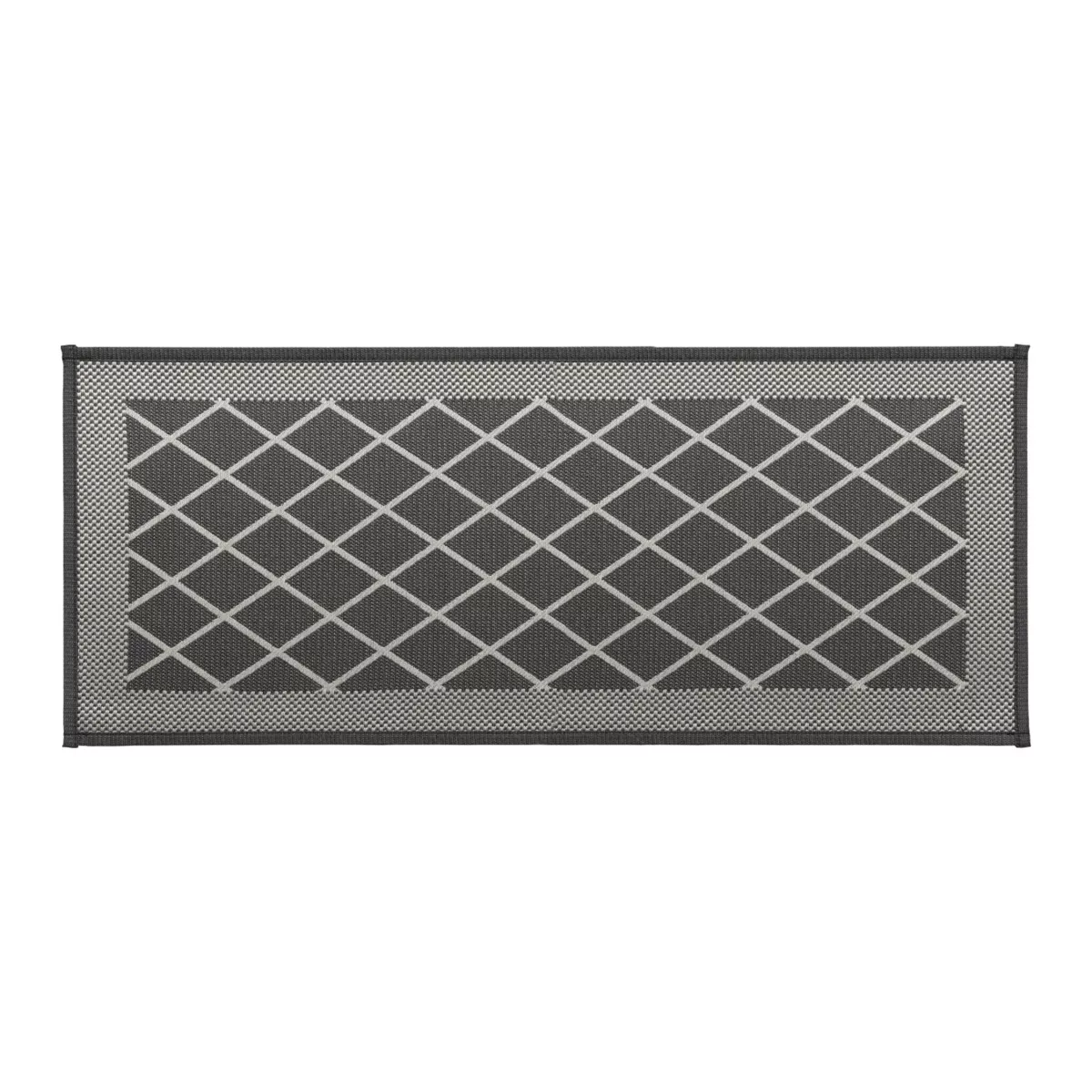 TAPIS 50X120CM POLYESTER - LOSANGE