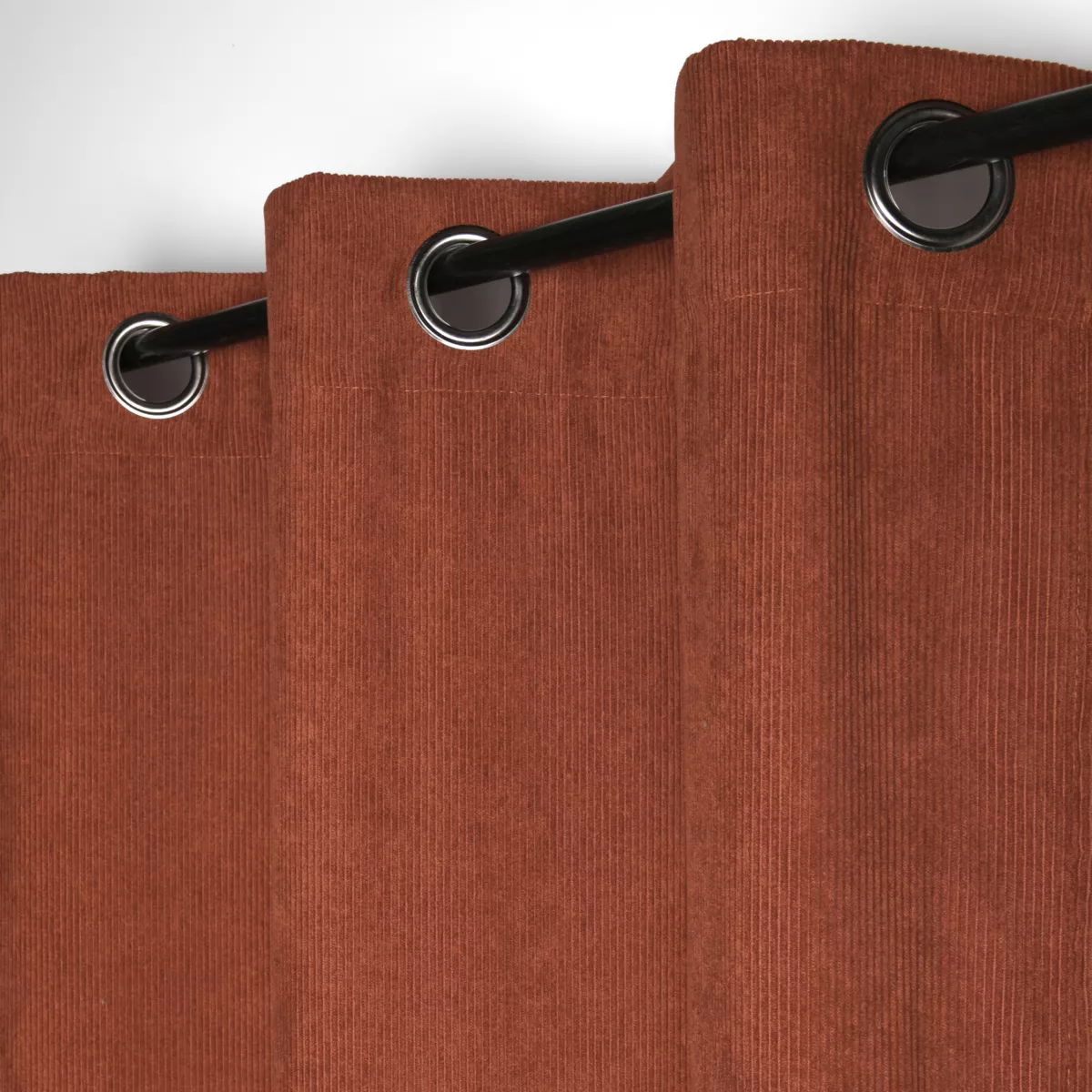 Rideau velours (140 x 260 cm) Dandy Terracotta