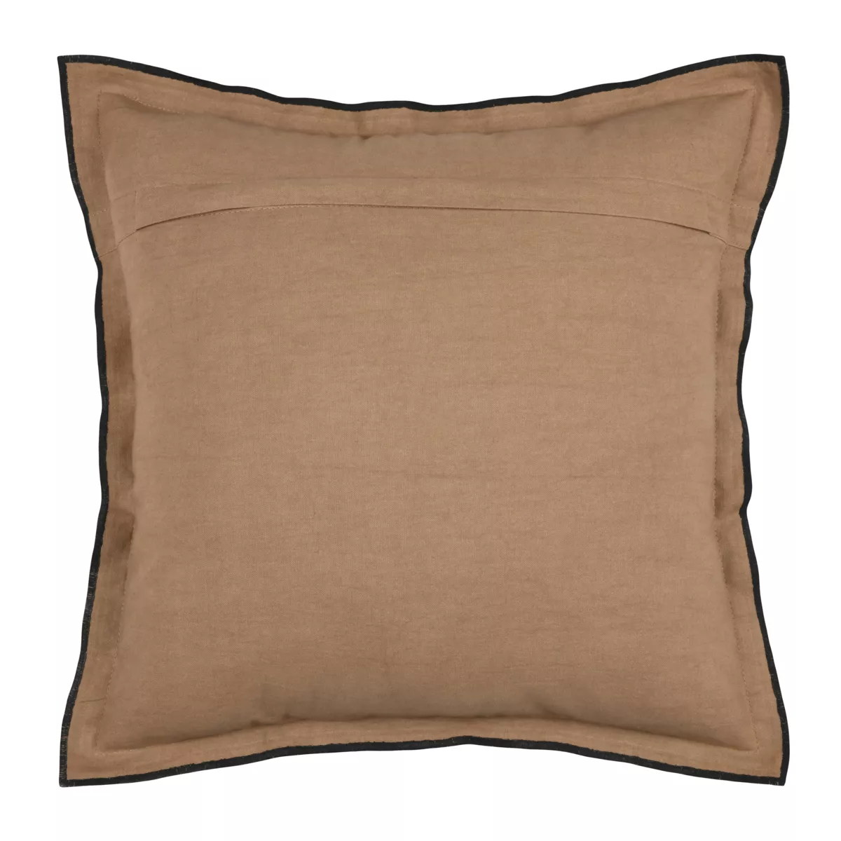 Cuscino quadrato in cotone (45 x 45 cm) Helios Camel