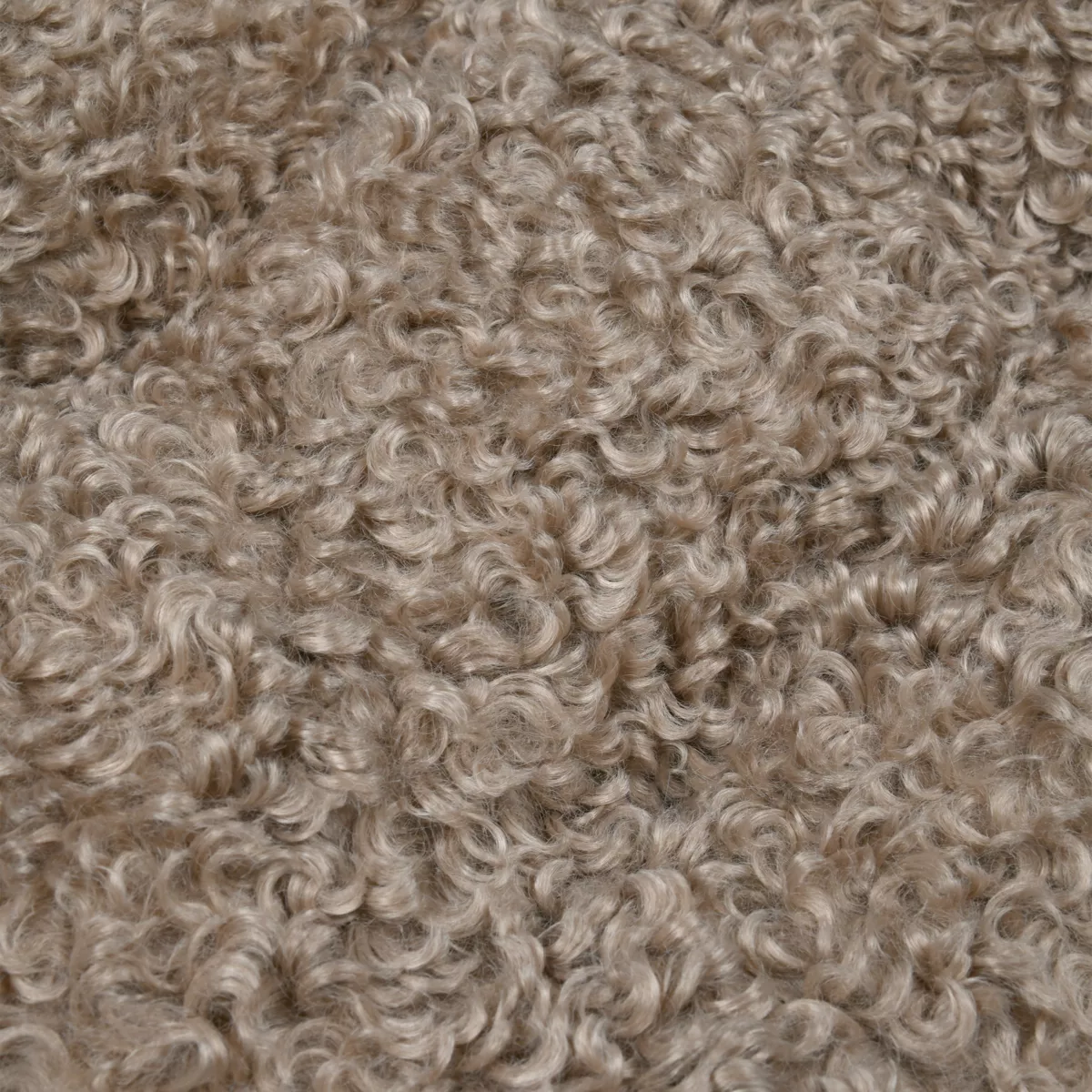 Cuscino per sedia quadrato bouclé (38 x 38 cm) Cosylife Tortora