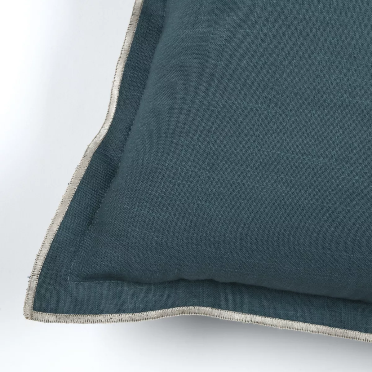 Coussin carré coton (45 x 45 cm) Helios Bleu