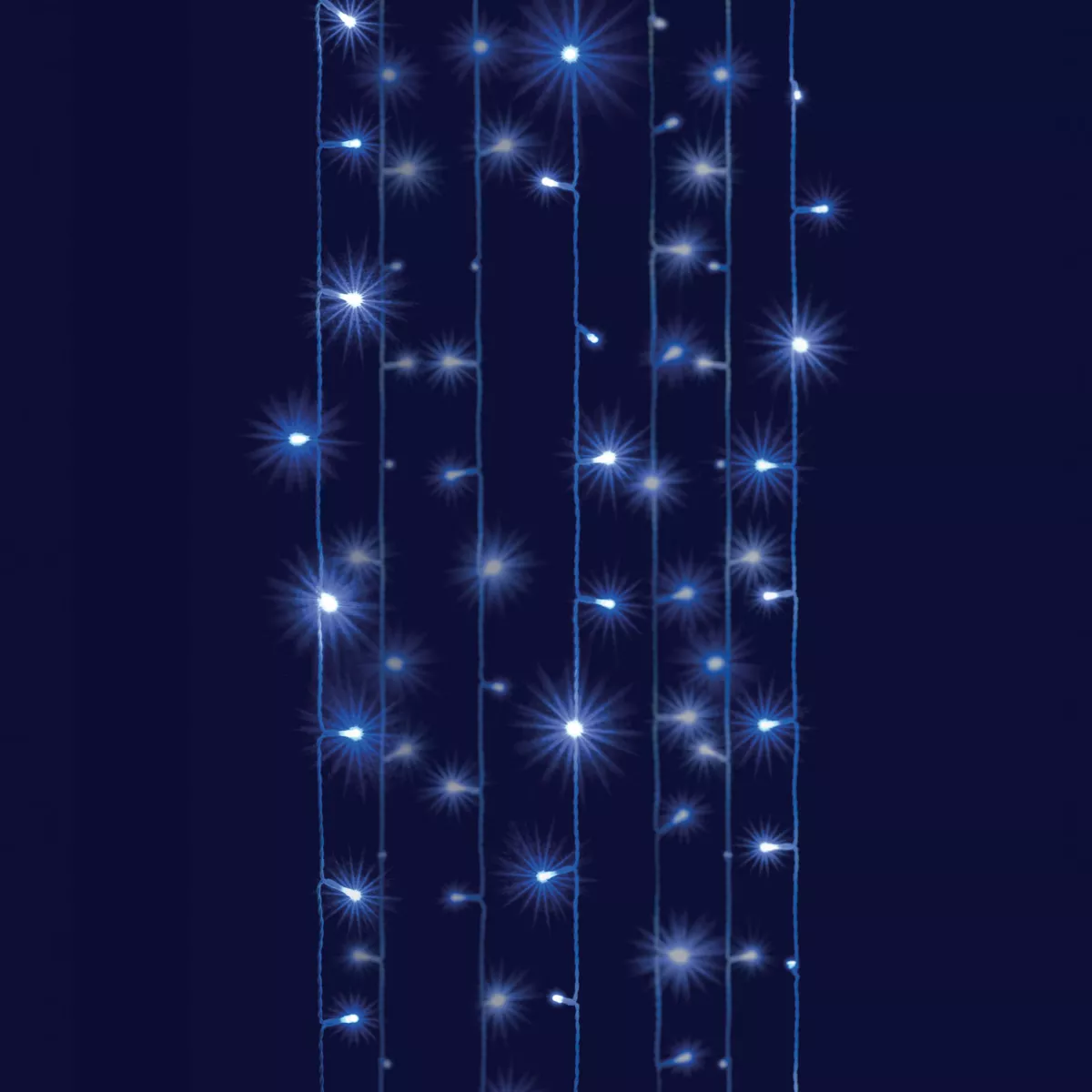 Koppelbaar lichtgordijn H2 m L2 m Tweekleurig 96 LED