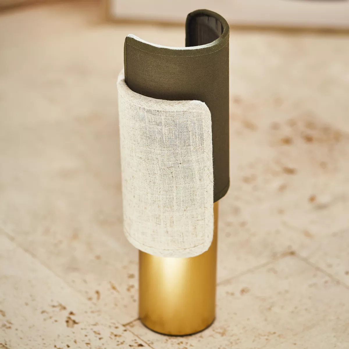 Tischleuchte Bourgeo Grün 1