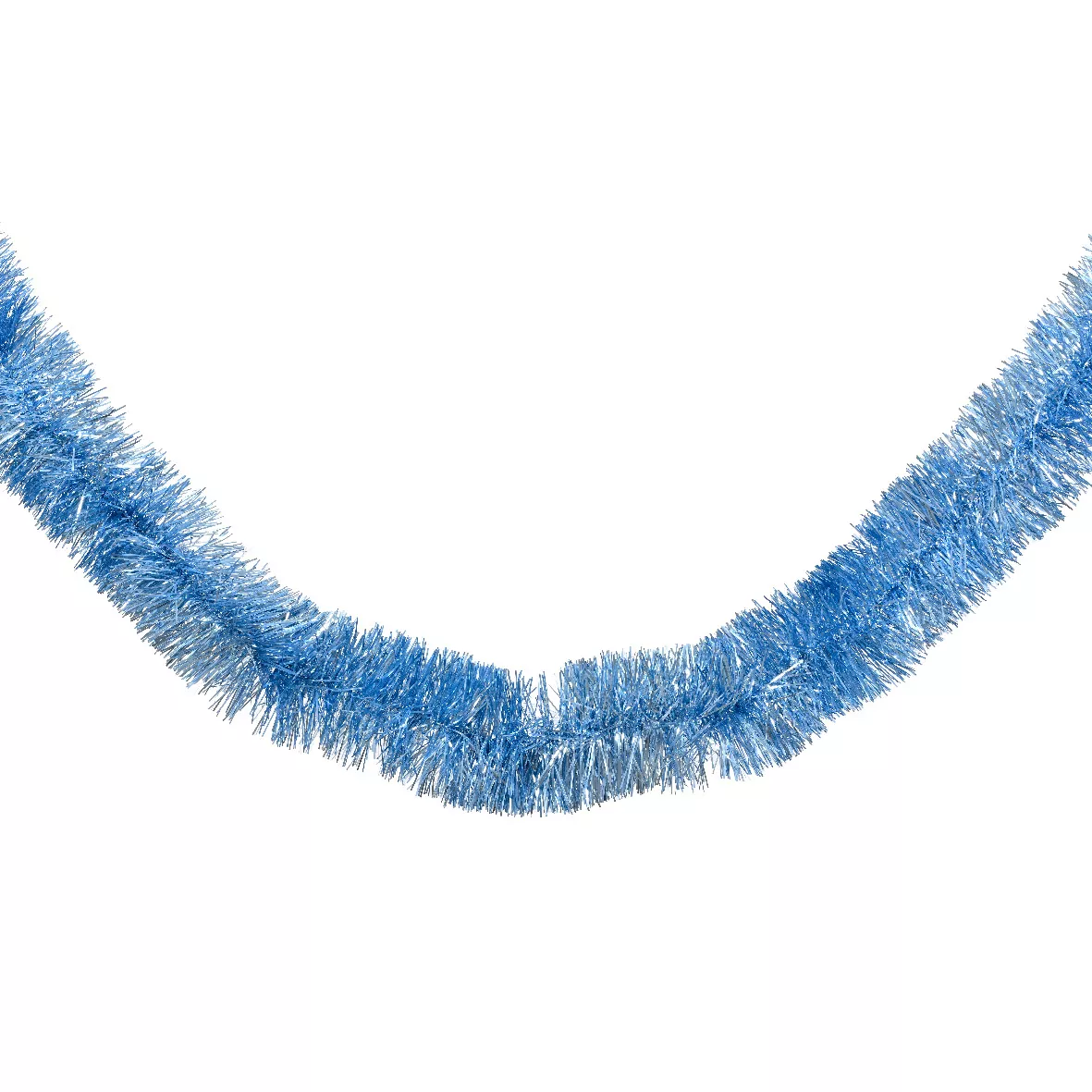 Weihnachtsgirlande (D10 cm) Alpine XL Himmelblau