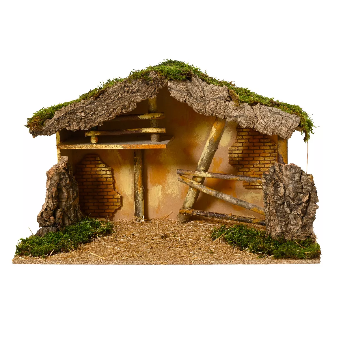 Presepe vuoto di Natale (Altezza 35 cm) Santa Melina