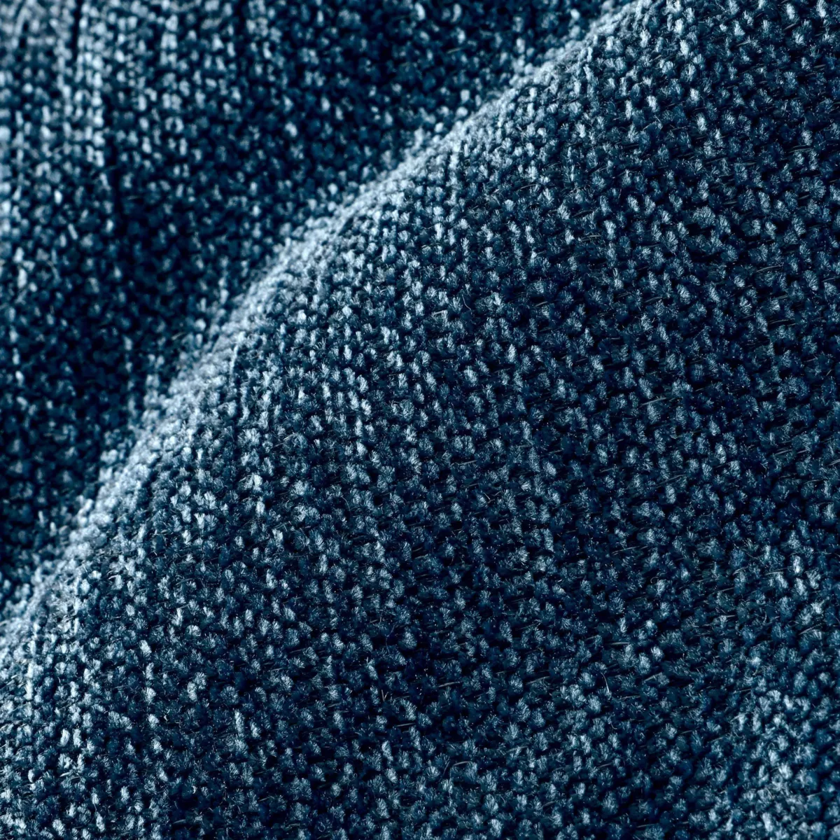 Coussin rectangulaire tissé (40 x 60 cm) Magnus Bleu nuit