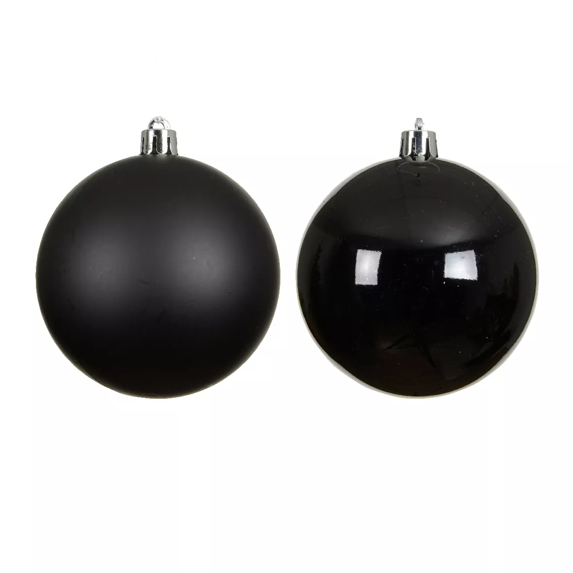 Set di 4 palline di Natale (D100 mm) Aravis Nero
