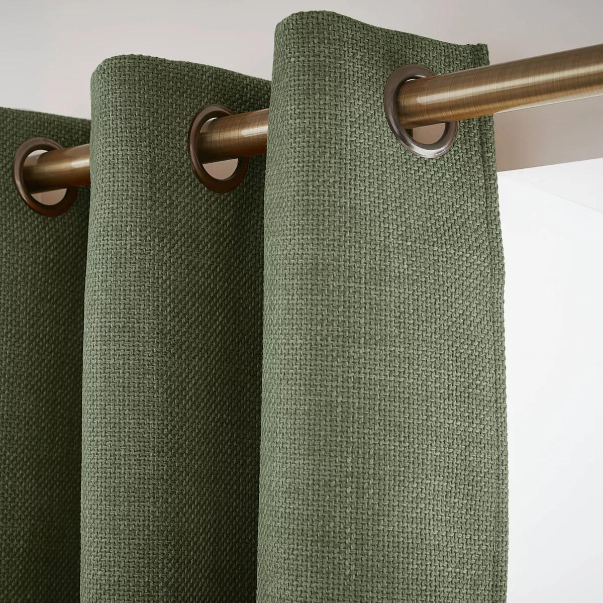 Rideau obscurcissant thermique (280 x 240 cm) Alba Vert kaki