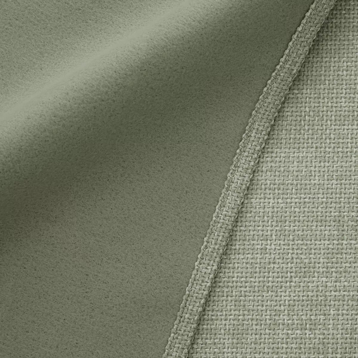 Tenda oscurante termica con fettuccia arricciata (180 x 260 cm) Alba Verde rosmarino
