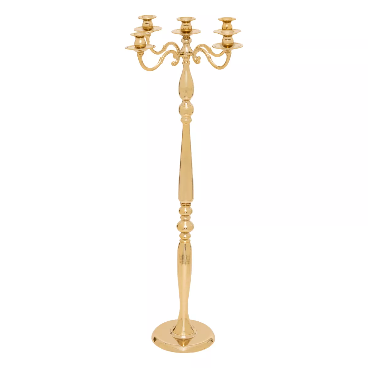 CHANDELIER METAL 5T DORE 100CM