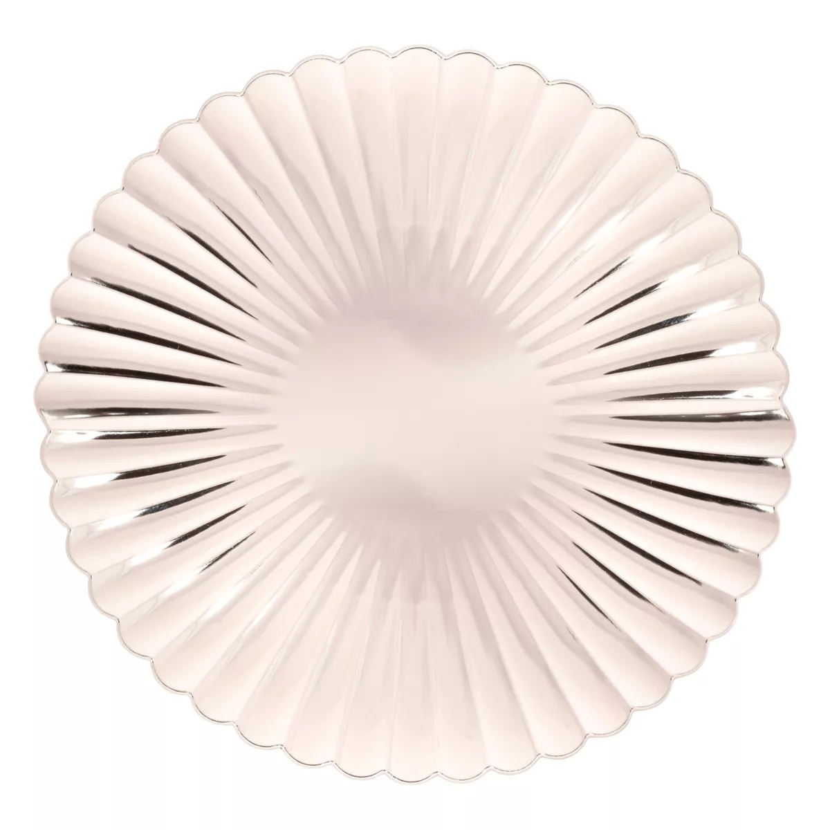 LOT DE 12 ASSIETTE PRES COQUILLE ARGENT