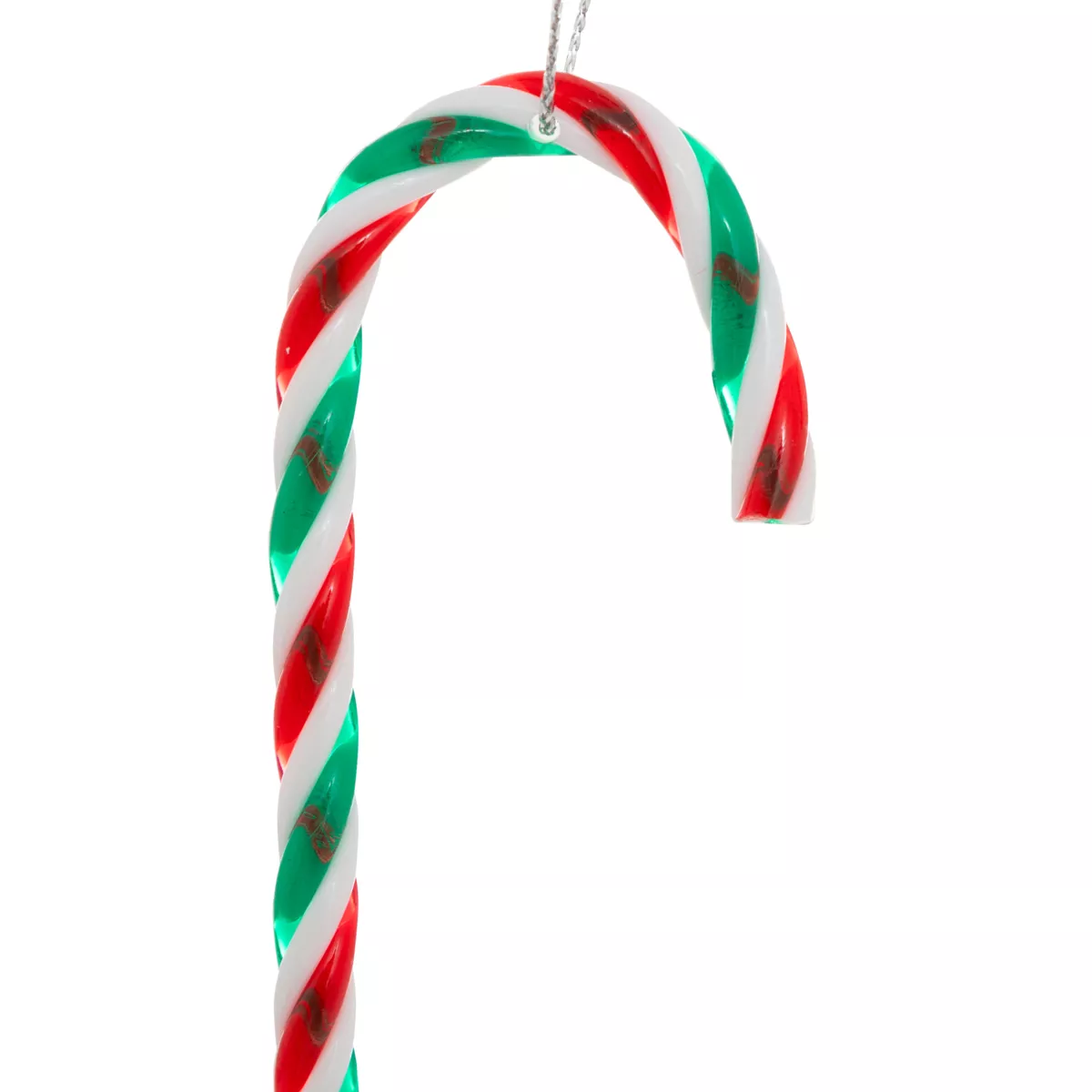 Set di 4 Zuccheri Filati (H12 cm) Confetteria Verde e Rosso