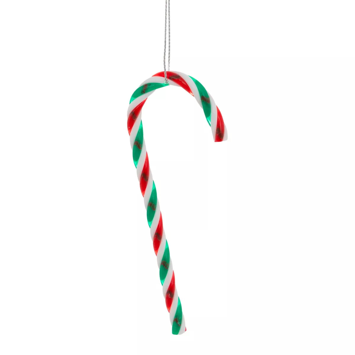 Set di 4 Zuccheri Filati (H12 cm) Confetteria Verde e Rosso