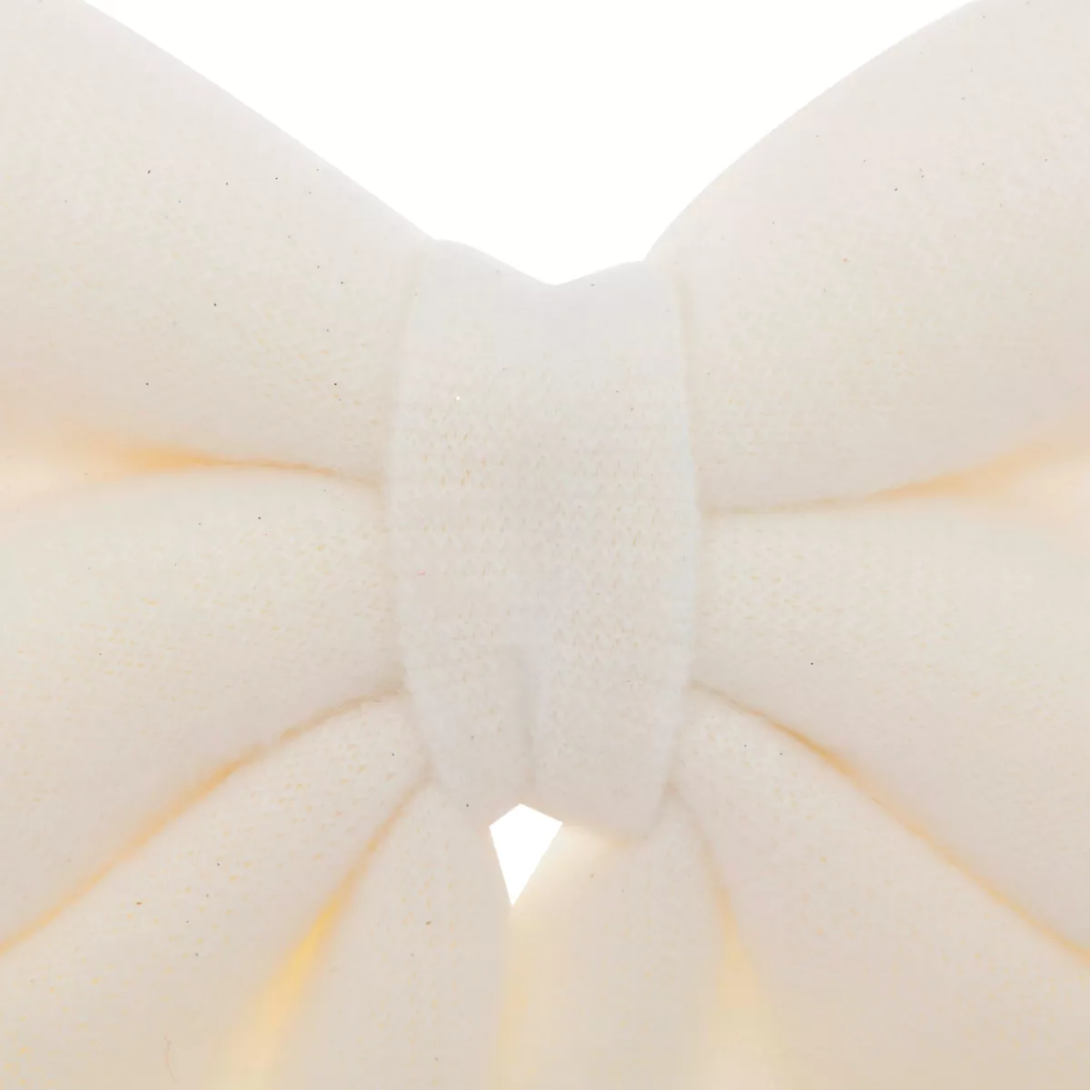 Grande fiocco di Natale in lana (H43 cm) Prestige Bianco