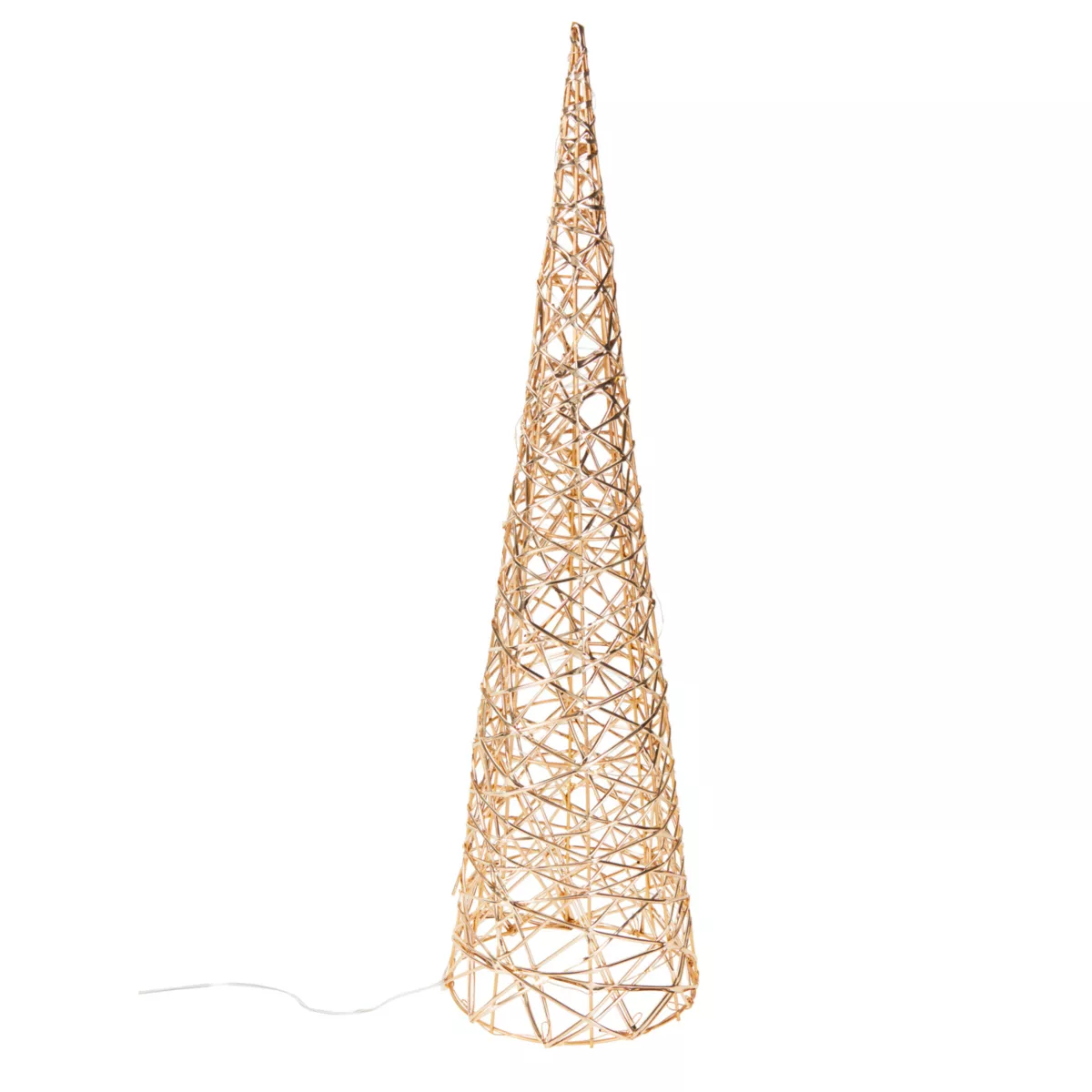 CïNE 60CM AVEC LED CHAMPAGNE